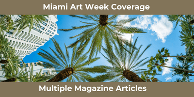 Articles by Jenifer Vogt about the Miami Art Week fairs