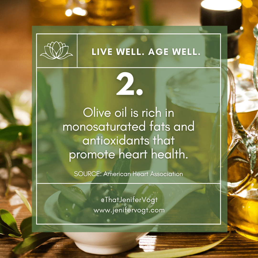 Olive oil heart health